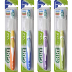Зубная щетка GUM ACTIVITAL, компактная мягкая