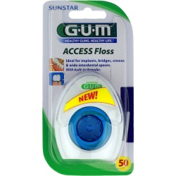 Зубная нить GUM ACCESS, ортодонтическая