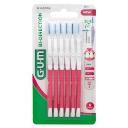 Набор межзубных щеток GUM Bi-Direction, 1,2 мм