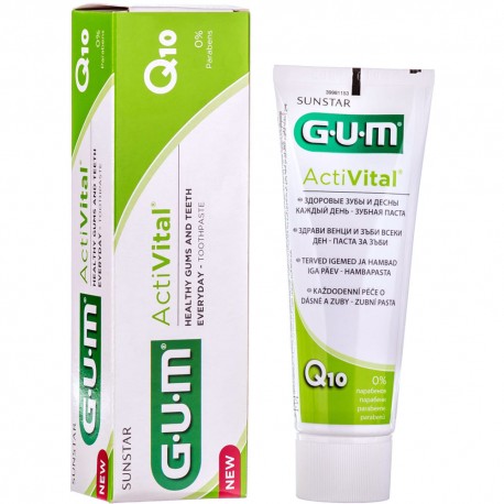 Зубная паста GUM ActiVital, 75мл