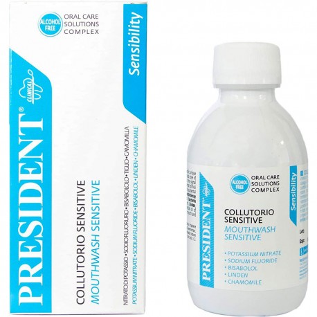 Oral rinse PRESIDENT SENSITIVE, 200 ml