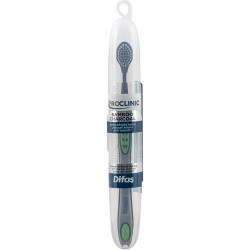 Toothbrush Difas PRO-CLINIC BAMBOO CHARCOAL toothbrush in a travel case