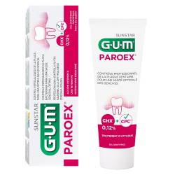 Зубная паста GUM PAROEX 0.12%, 75мл