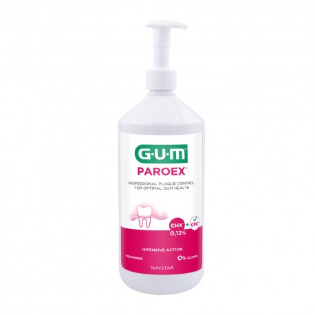 Ополаскиватель для полости рта GUM PAROEX 0,12%, 300 мл