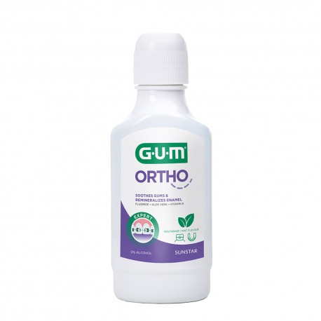 Ополаскиватель для полости рта GUM ORTHO  300 мл