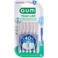 GUM Trav-Ler 0.6 мм межзубные щетки