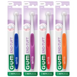 GUM END-TUFT, м'яка зубна щітка