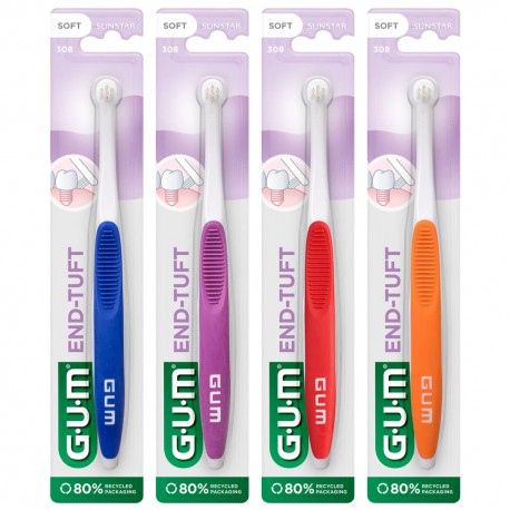 GUM END-TUFT, мякая зубная щетка