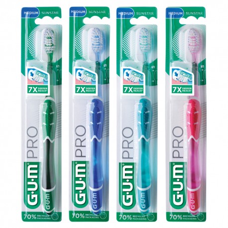 Зубна щітка  GUM PRO COMPACT MEDIUM