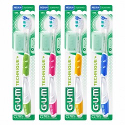Зубна щітка GUM Technique Plus compact medium soft