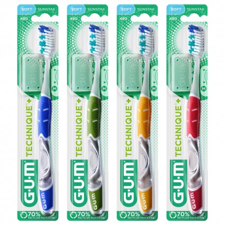 GUM Technique Plus toothbrush full medium