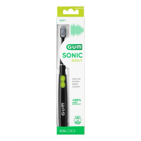 GUM Sonic Daily toothbrush, white
