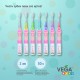 Vega Kids VK-400B LIGHT-UP (blue) Electric children's sound toothbrush