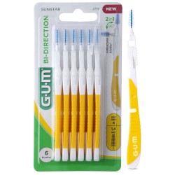 Набор межзубных щеток GUM Bi-Direction, 1,2 мм