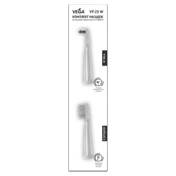 Vega VT-25 W nozzle set for VT-600W sonic toothbrush (white)