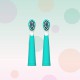 Vega VT-20 W nozzle set for VT-600W sonic toothbrush (white)