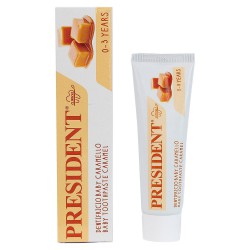 PRESIDENT BABY CARAMEL Toothpaste, 0-3, 30 мл